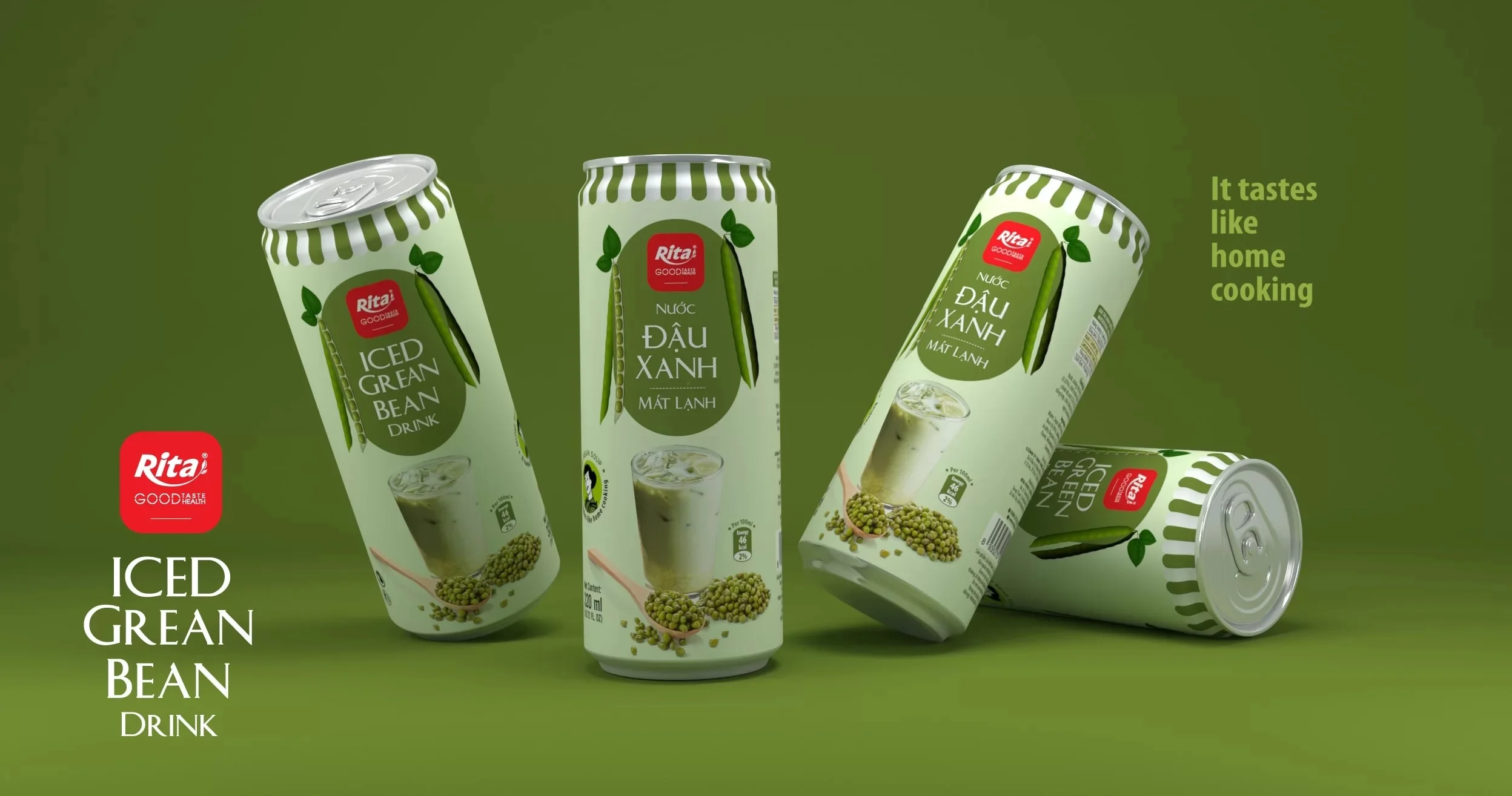 320ml green bean drink