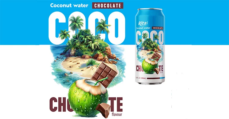 Poster Coconut water with Chocolate 500ml news