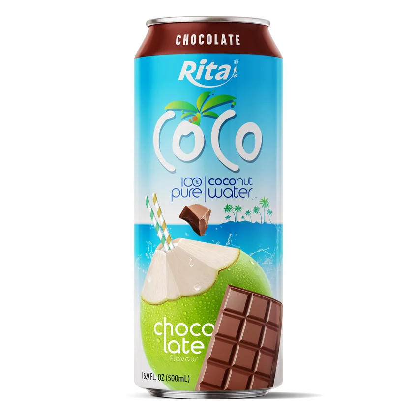 16.9 Fl Oz 100 pure coconut water chocolate flavor