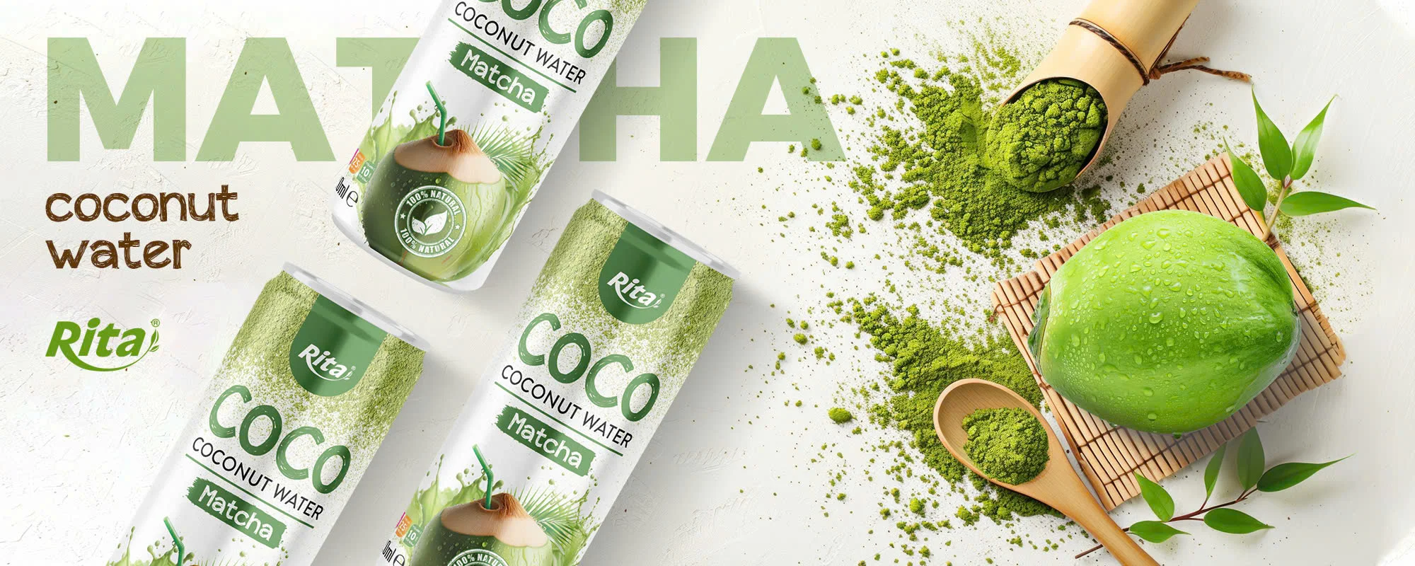 Coconut Matcha 320ml banner