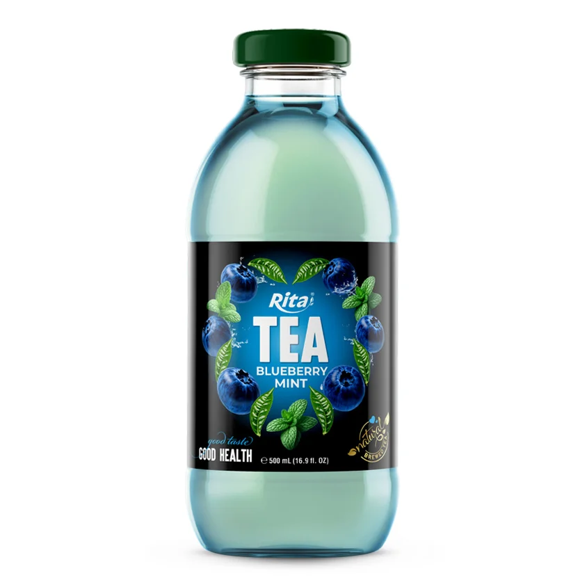 Tea drink 500ml glass bottle 03