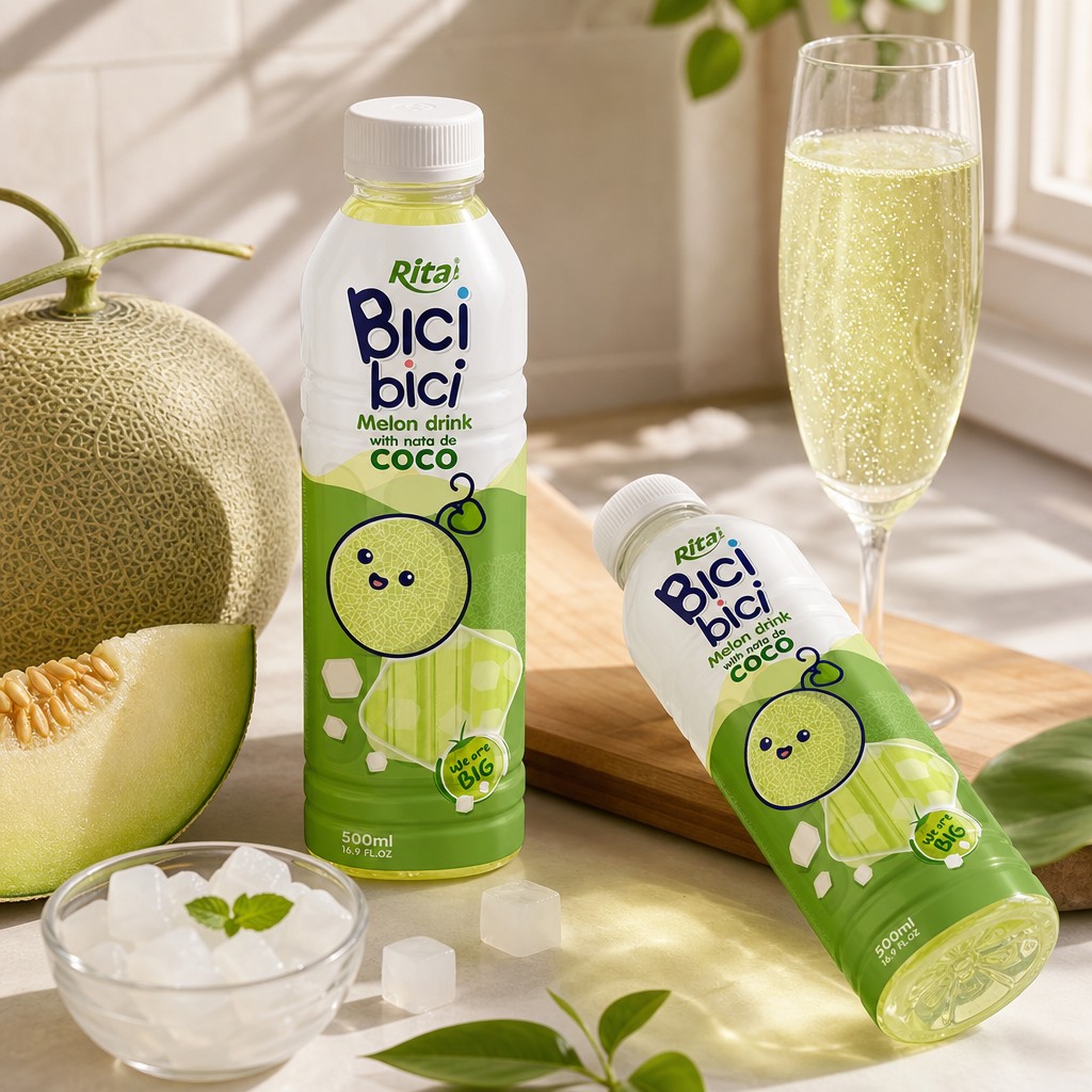 Bici Bici Melon Drink With Nata de Coco Reshapes the Japanese Beverage Aisle - Image 2