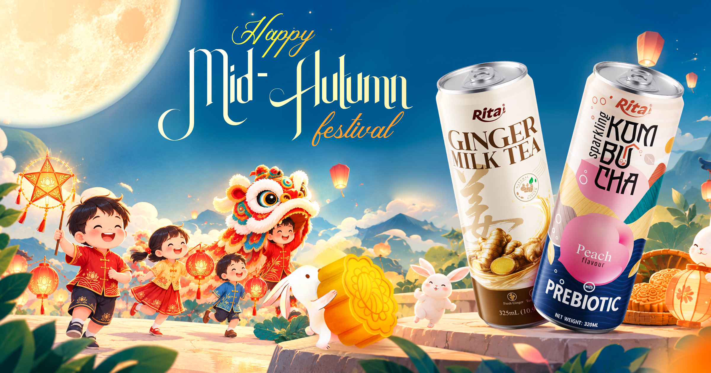 Rita Celebrates Mid-Autumn Festival with Employees and Partners