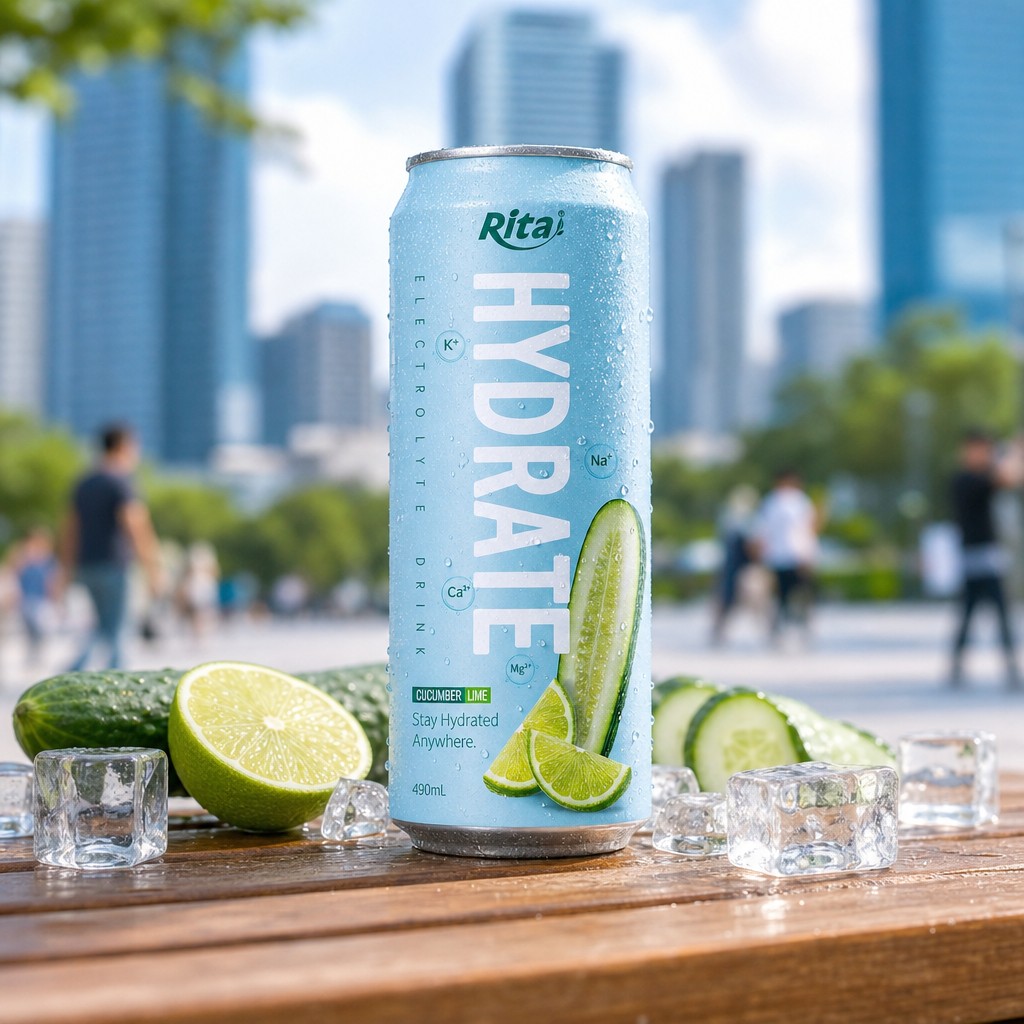 Cucumber Lime Electrolyte Drink: The New Wave in Functional Beverages - Image 1