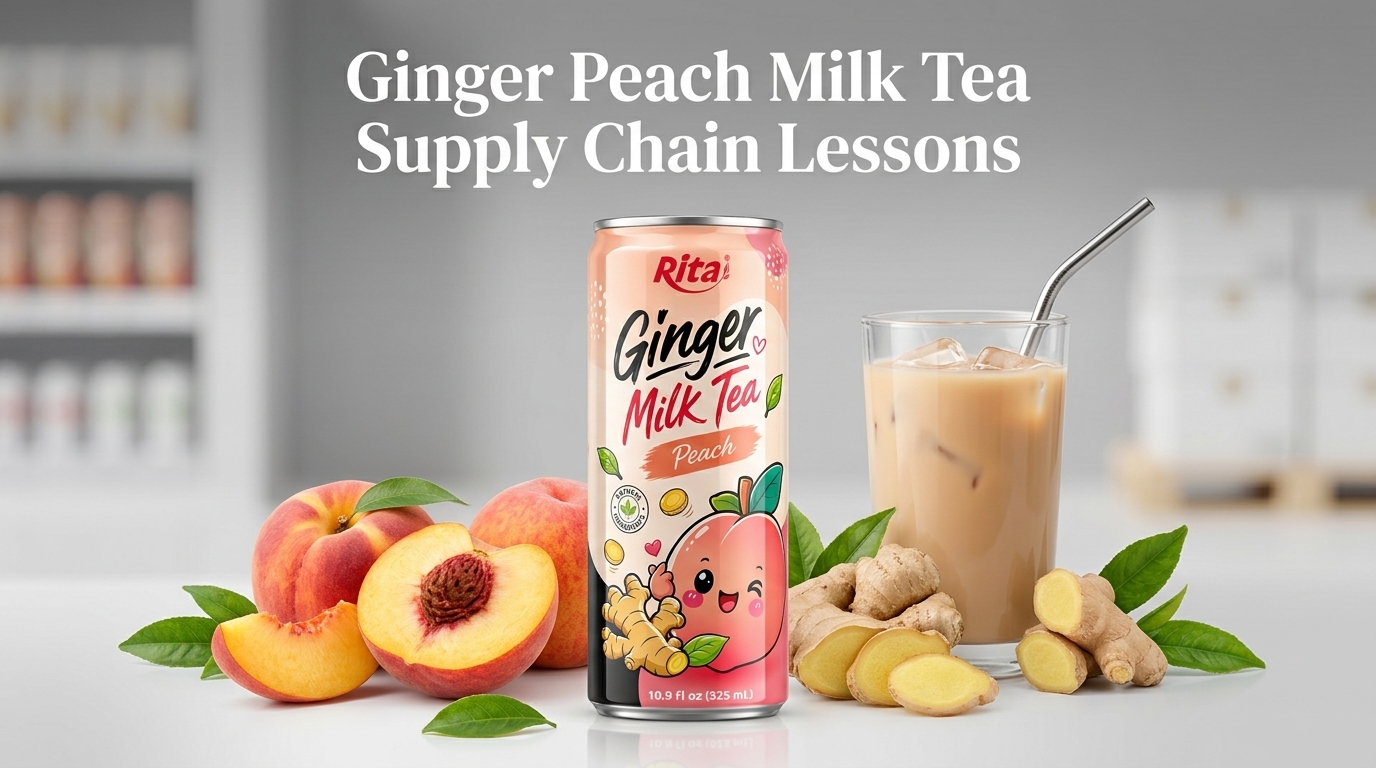 Ginger Milk Tea with Peach Supply Chain Lessons for Japan and Korea