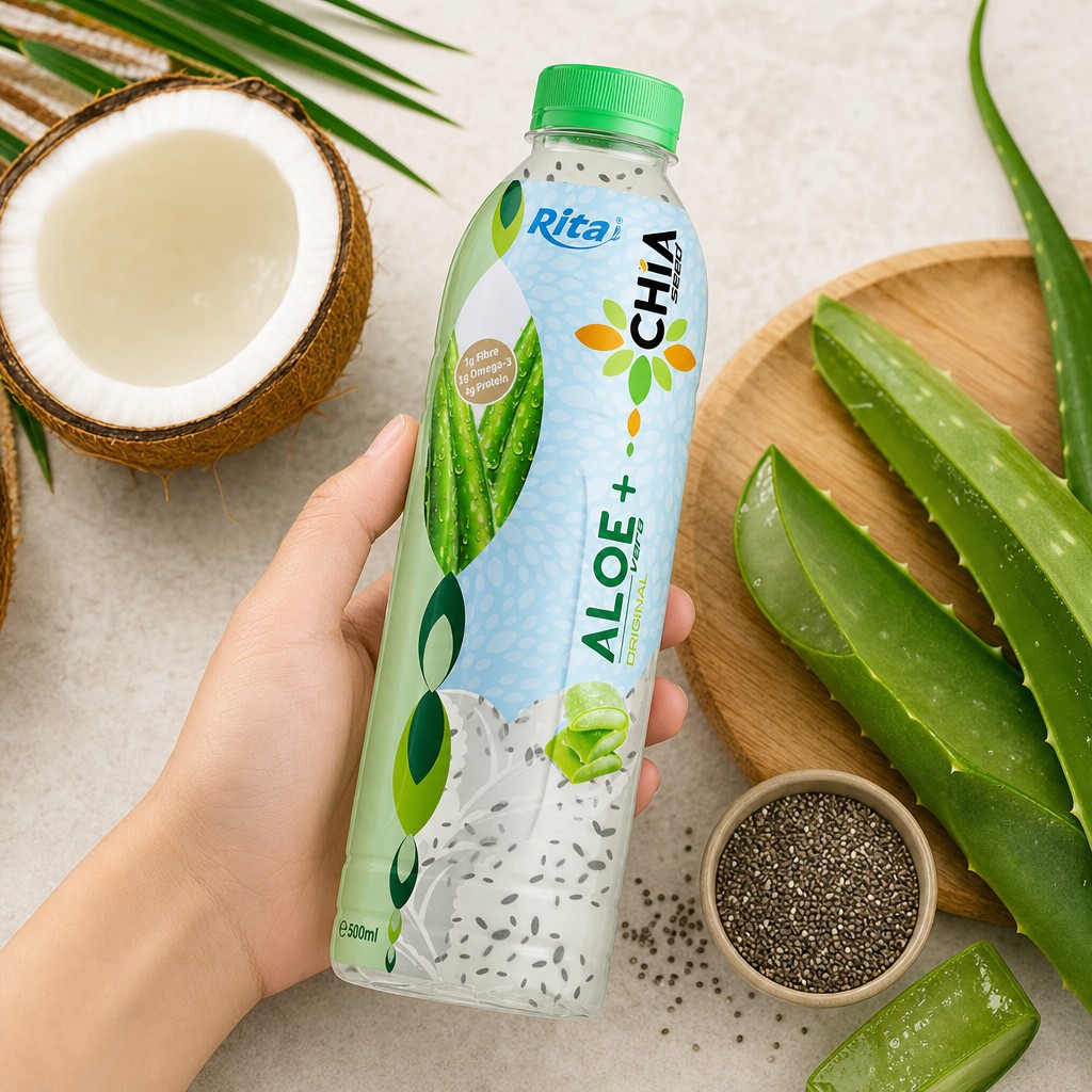Sustainable Sips: How Aloe Vera and Chia Seed Drinks Are Shaping the Future - Image 1