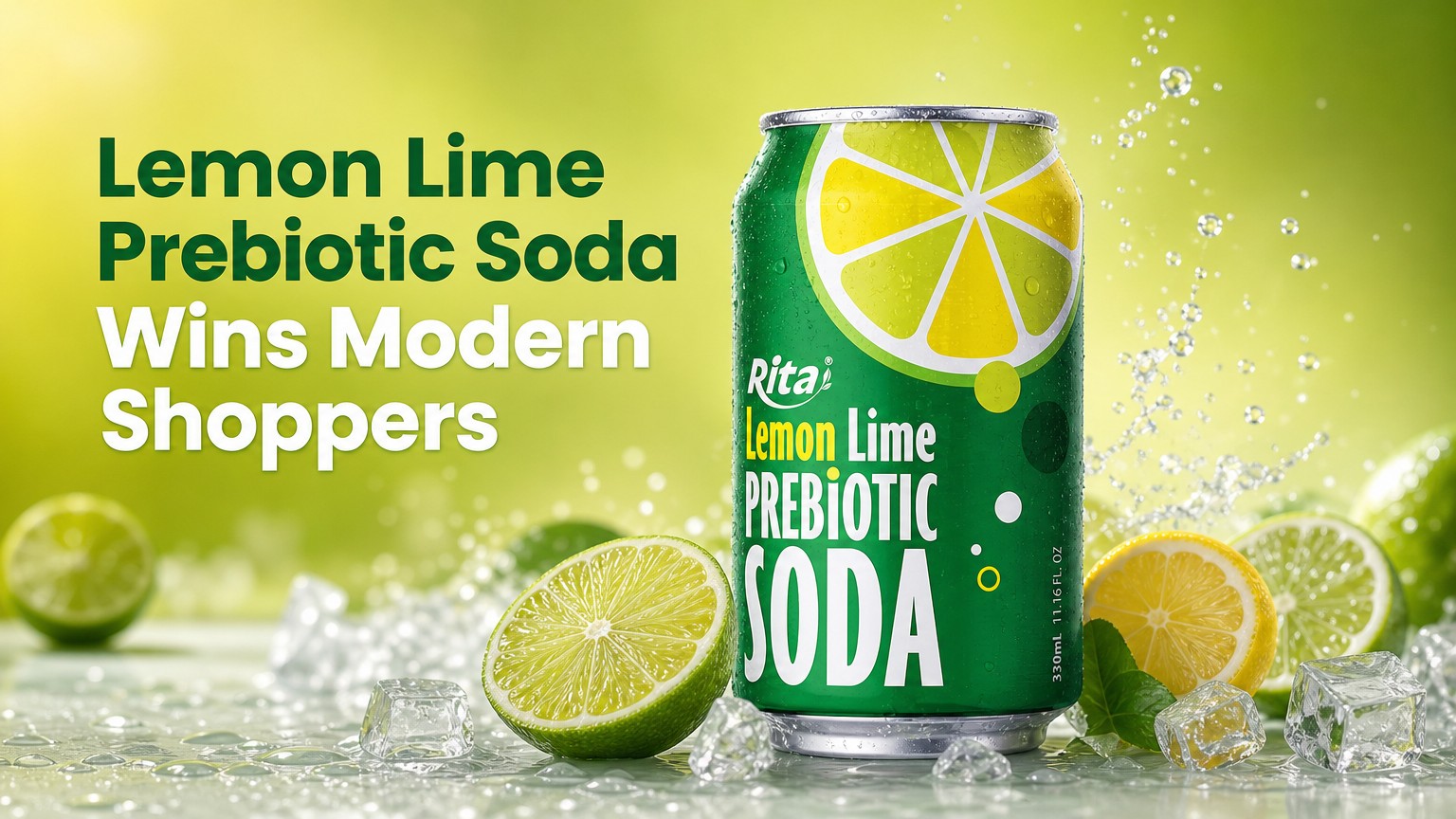 Why Lemon Lime Prebiotic Soda Is Winning Over Modern Shoppers