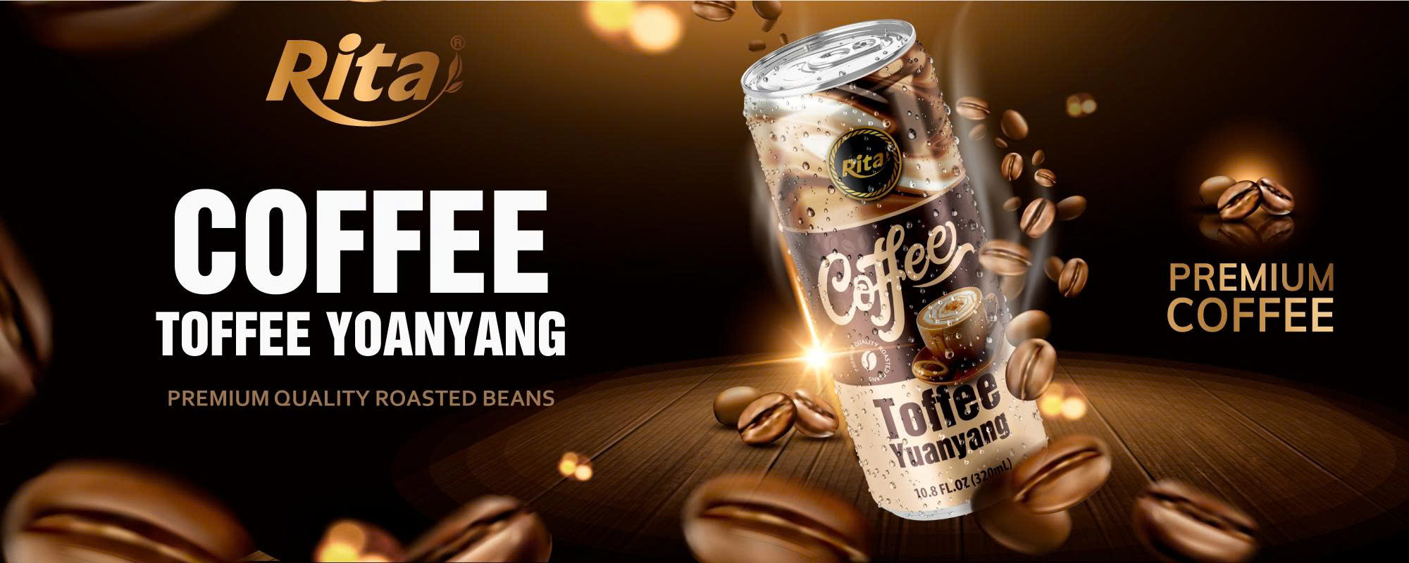 Coffee Toffee Yuanyang 320ml Can Banner1