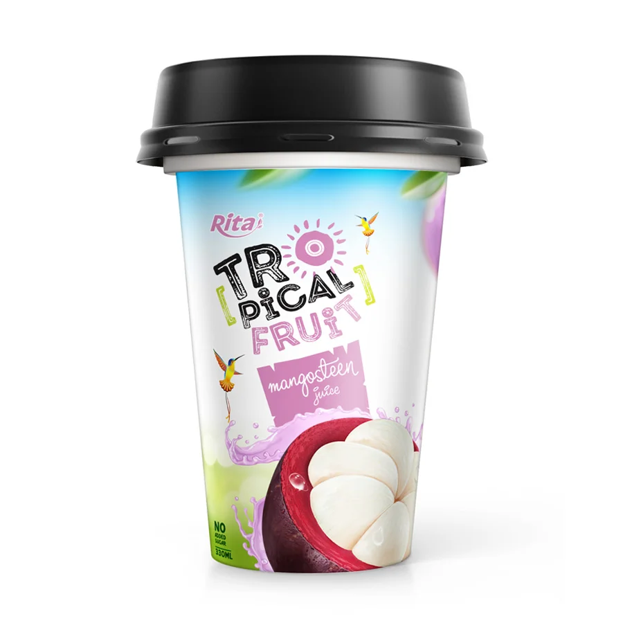 PP-cup-330ml-mangosteen juice