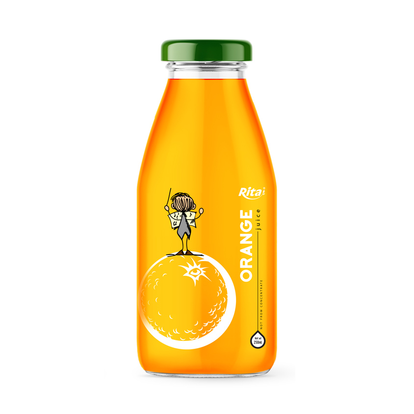 Beverage Bottles, Plastic Orange Juice Bottles
