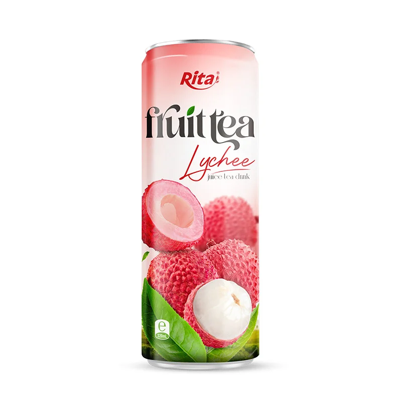 Wholesale Good Price Lychee Tea Drink 330ml Can