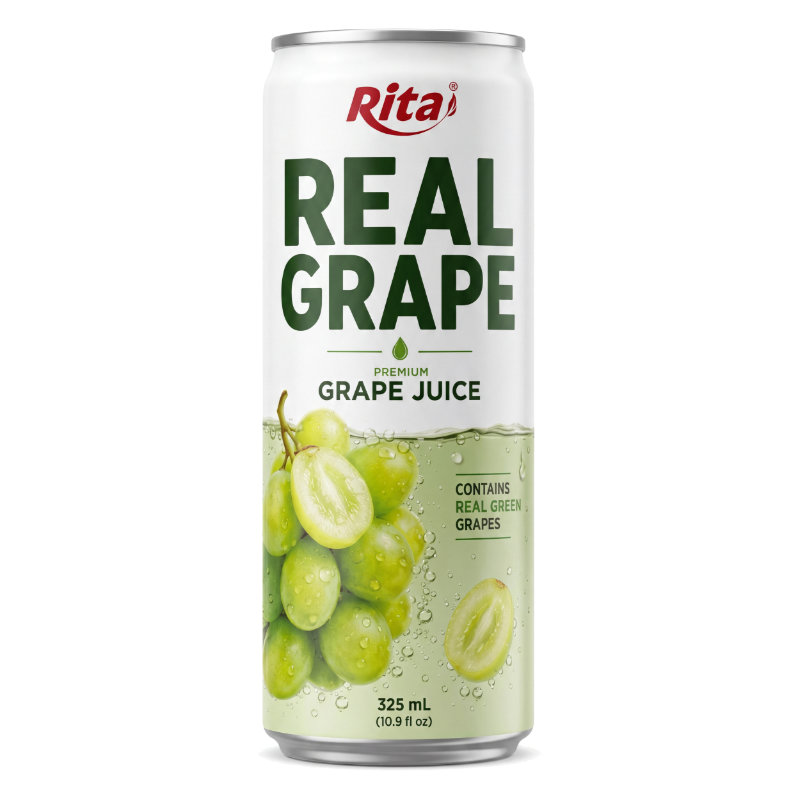 Premium Real Grape Juice 10.9 fl oz – Contains Real Green Grapes