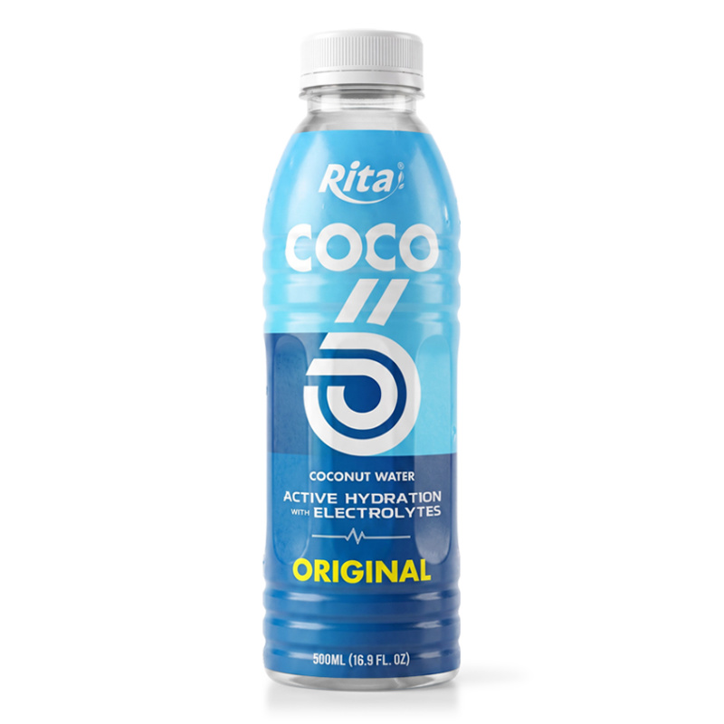 500ml Original Coconut Water with Electrolytes PET Bottle
