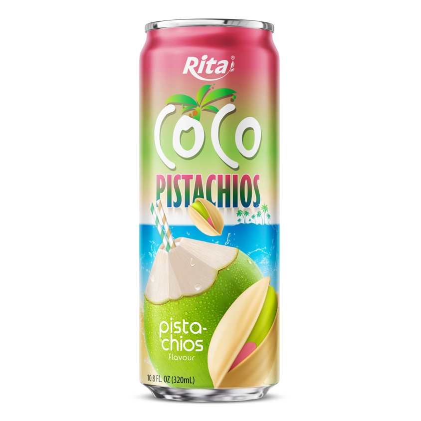 Natural Coconut Water Pistachio Drink 320ml