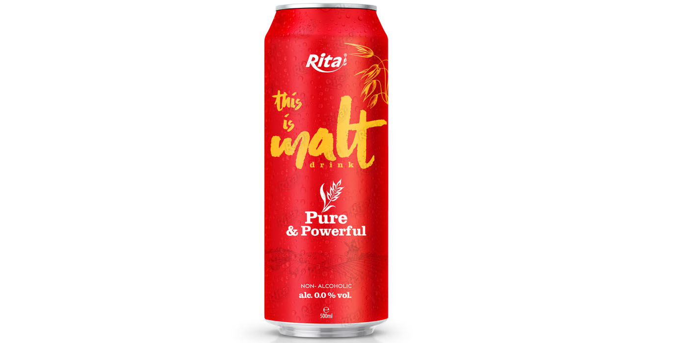 Pure powerful malt drink 500ml from RITA beverage