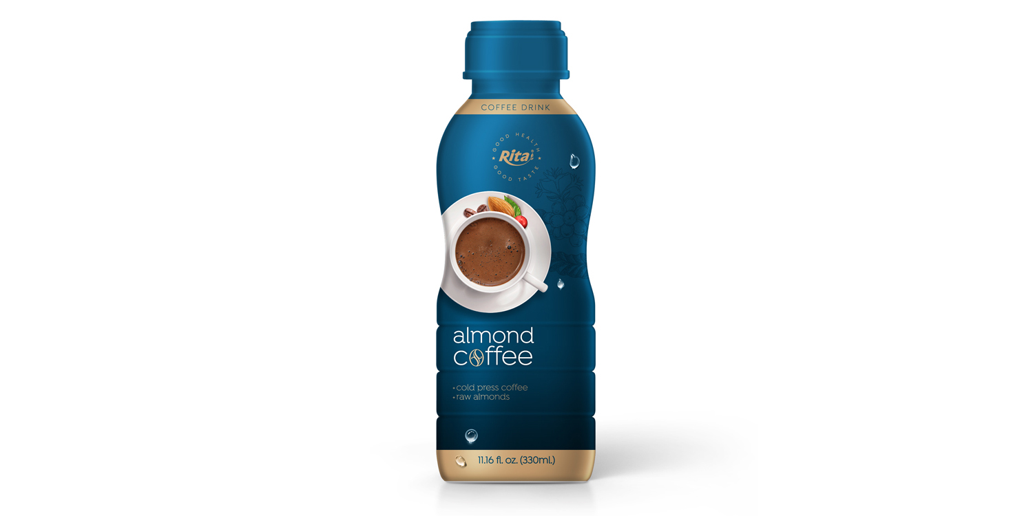 wholesale beverage almond Coffee 330ml in PP Bottle from RITA US