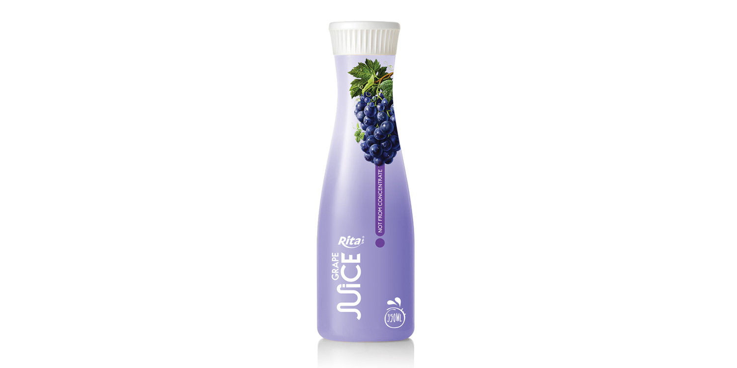 350ml Pet Bottle grape juice drink of RITA US