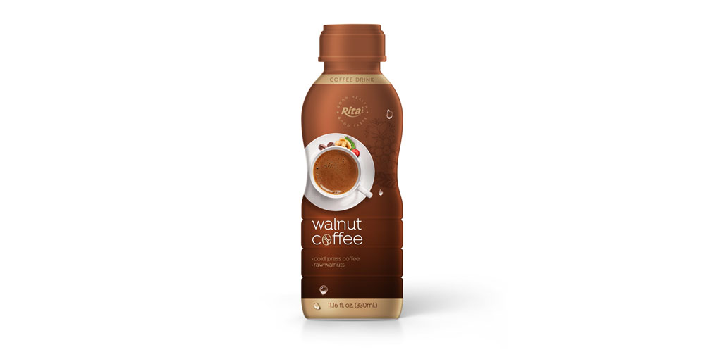 Walnut Coffee in 330ml PP Bottle from RITA US