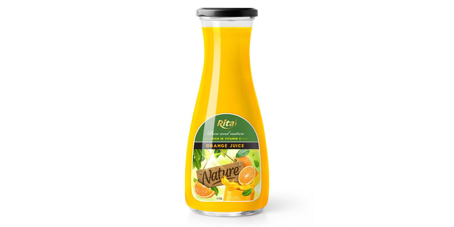 Fruit juice orange rich in vitamin C from RITA US