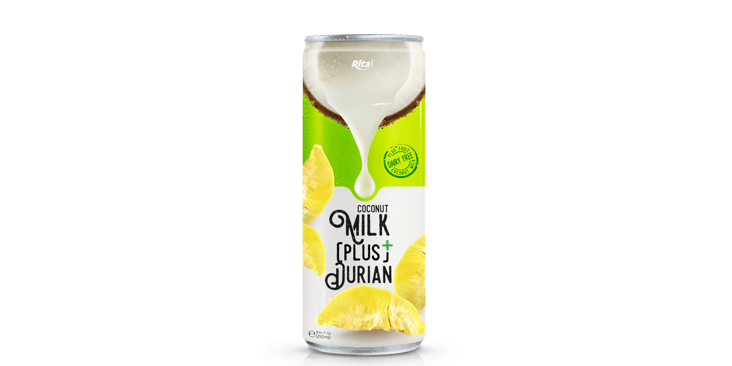 Coco Milk Plus fruit durian 250ml from RITA US