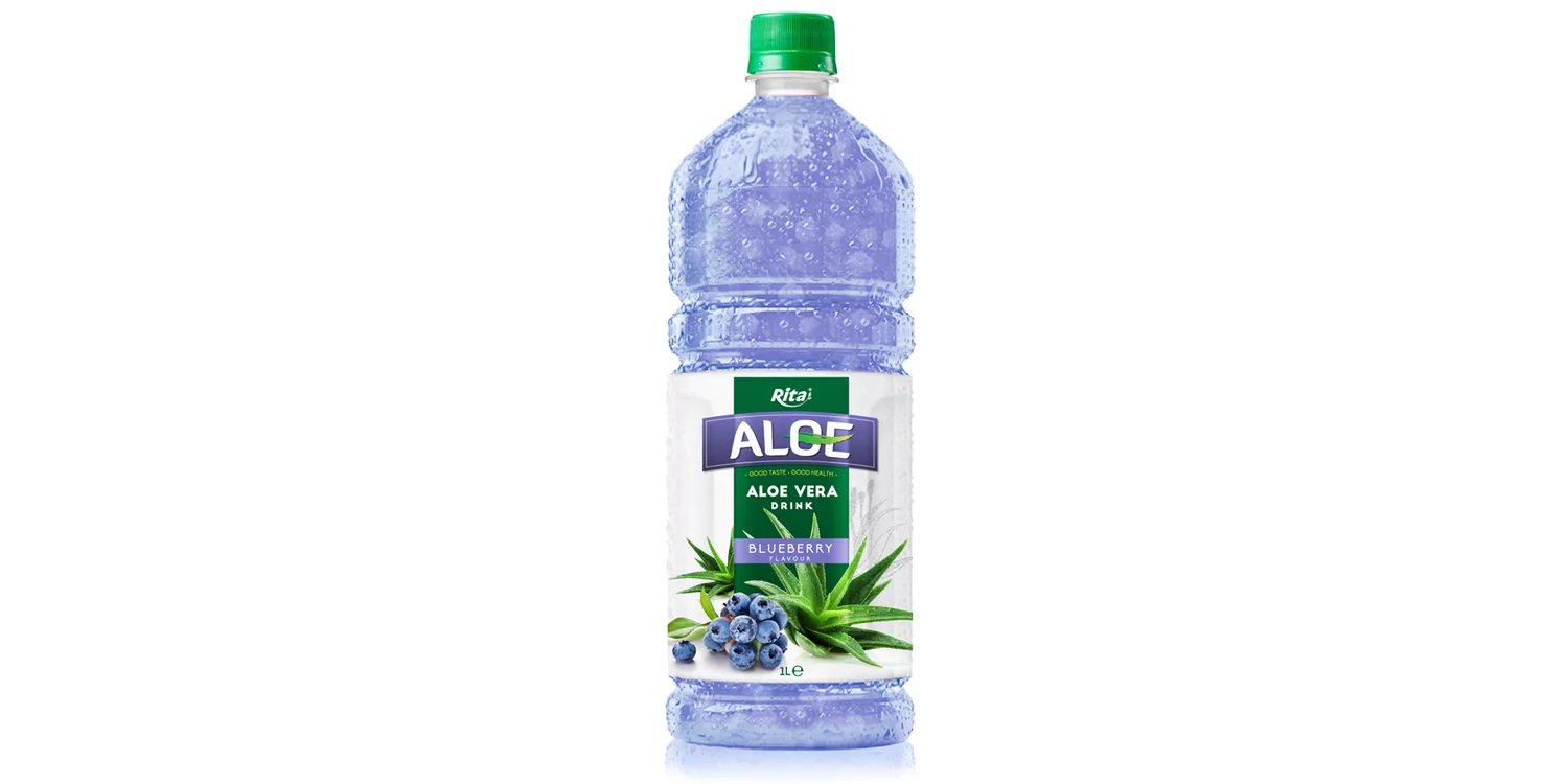 aloe vera with blueberry 1L Pet bottle from RITA US