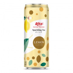 (OEM_Beverage_1)_Sparkling-Tea-drink-lemon-flavour-330ml-sleek-canned--near-me