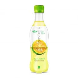 Sparkling fruit calamansi flavor 400ml Pet bottle