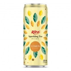 (OEM_Beverage_7)_Sparkling-Tea-drink-lemon-flavor-non-alcoholic-330ml-sleek-can