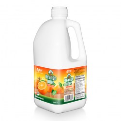 Wholesale Aloe 2L PP Bottle Orange Juice With Pulp