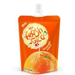 Bag orange juice 300ml of RITA US