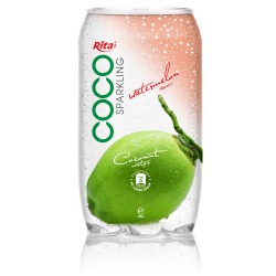 350ml Pet bottle   Sparking coconut water  with watermelon juice from RITA beverage