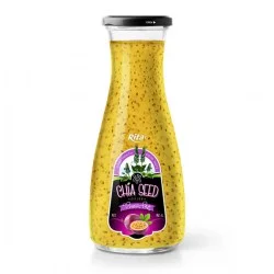 Wholesale glass Chia Seed drink plus passion flavour 1L from RITA US