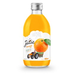 glass 320ml fruit orange juice private label brand from Rita Us