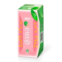 NFC fruit guava juice in prisma pak from RITA US