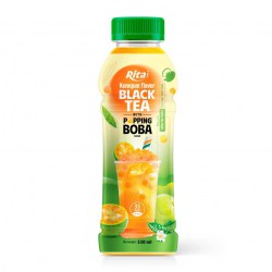 Supplier OEM Brand Popping Boba Black Tea With Kumquat Flavor